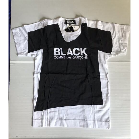 NWT BLACK COMMES des GARÇON Shirt Womens XS tshirt quiet luxury NWT - Picture 1 of 6